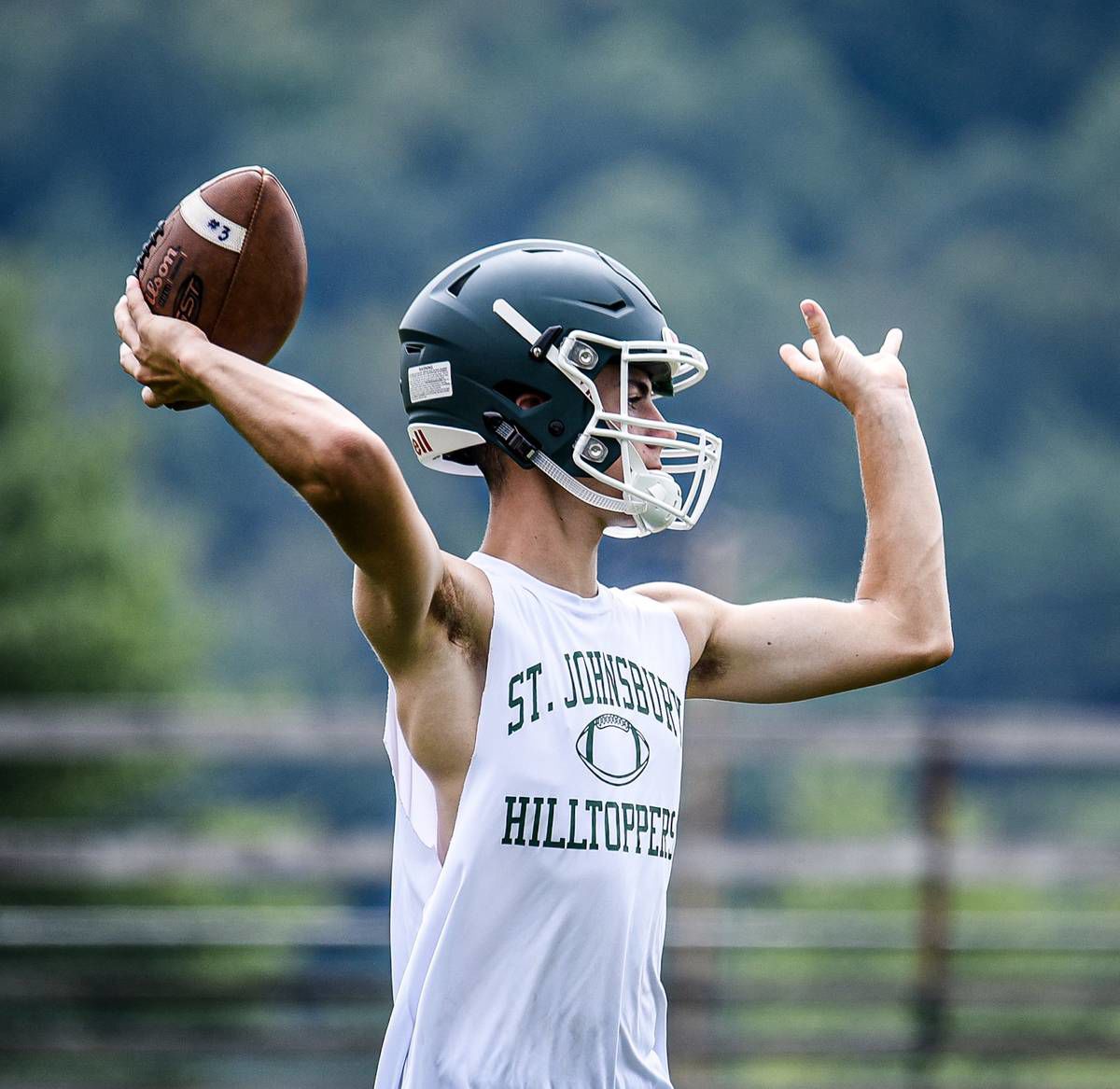 PHOTOS: St. J Academy football practices on second day of preseason